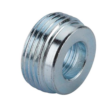 metal electrical box reducer bushing|diameter conduit reducer.